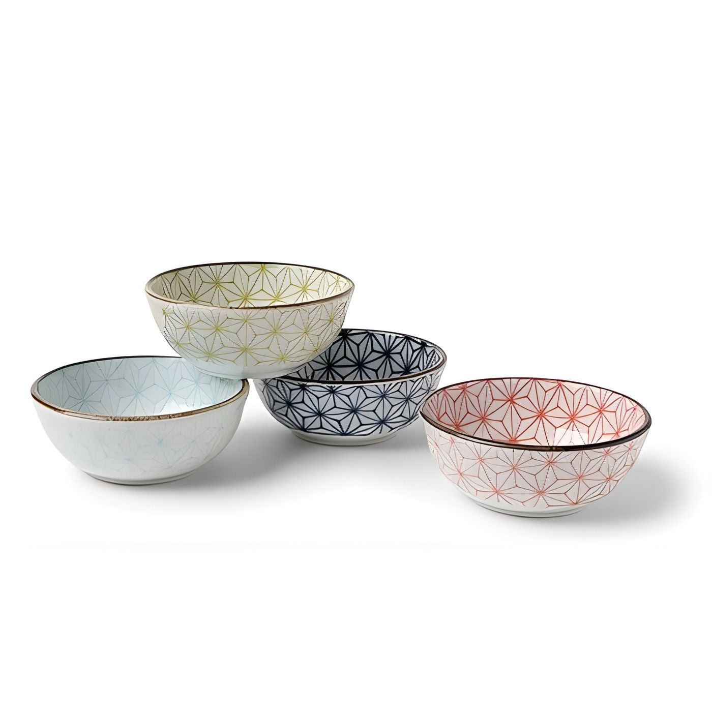 Asanoha 3 oz. Sauce Bowl Set of 4 (3.5")