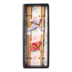 Japanese chopsticks gift set with bamboo chopsticks and origami crane rests in gift box