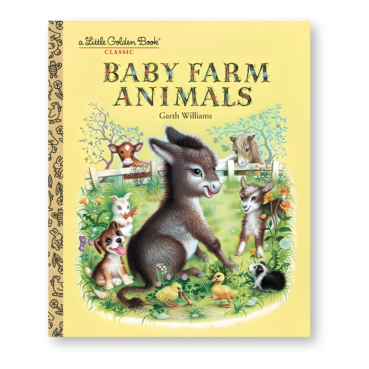 Baby Farm Animals Little Golden Book cover