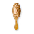 Round bamboo paddle brush eco friendly hair brush