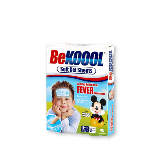 Kobayashi Hc Be Koool Soft Gel Sheets For Kids 4shts