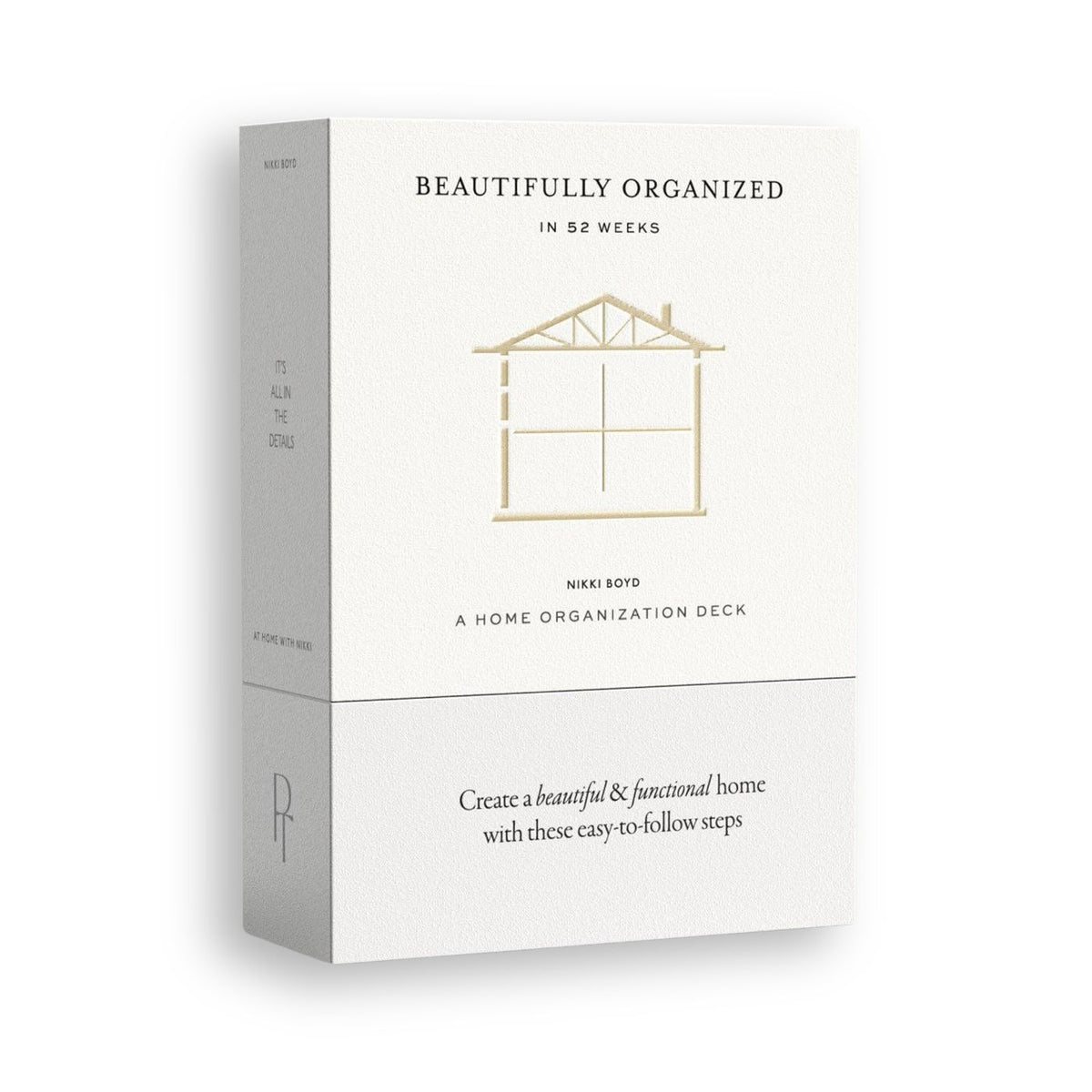 Beautifully Organized in 52 Weeks home organization card deck