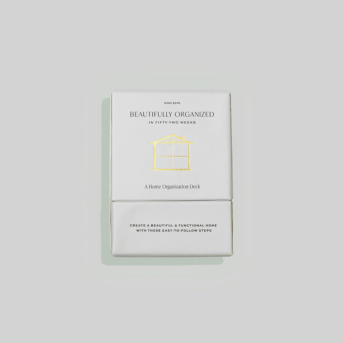 52-week decluttering and home organization card deck
