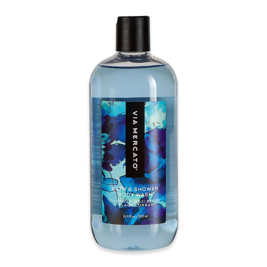 Via Mercato Bella Shower Gel - Black Currant & Orange Blossoms