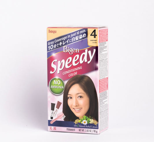 Hoyu Bigen Hair Color Speedy No. 4 Chestnut