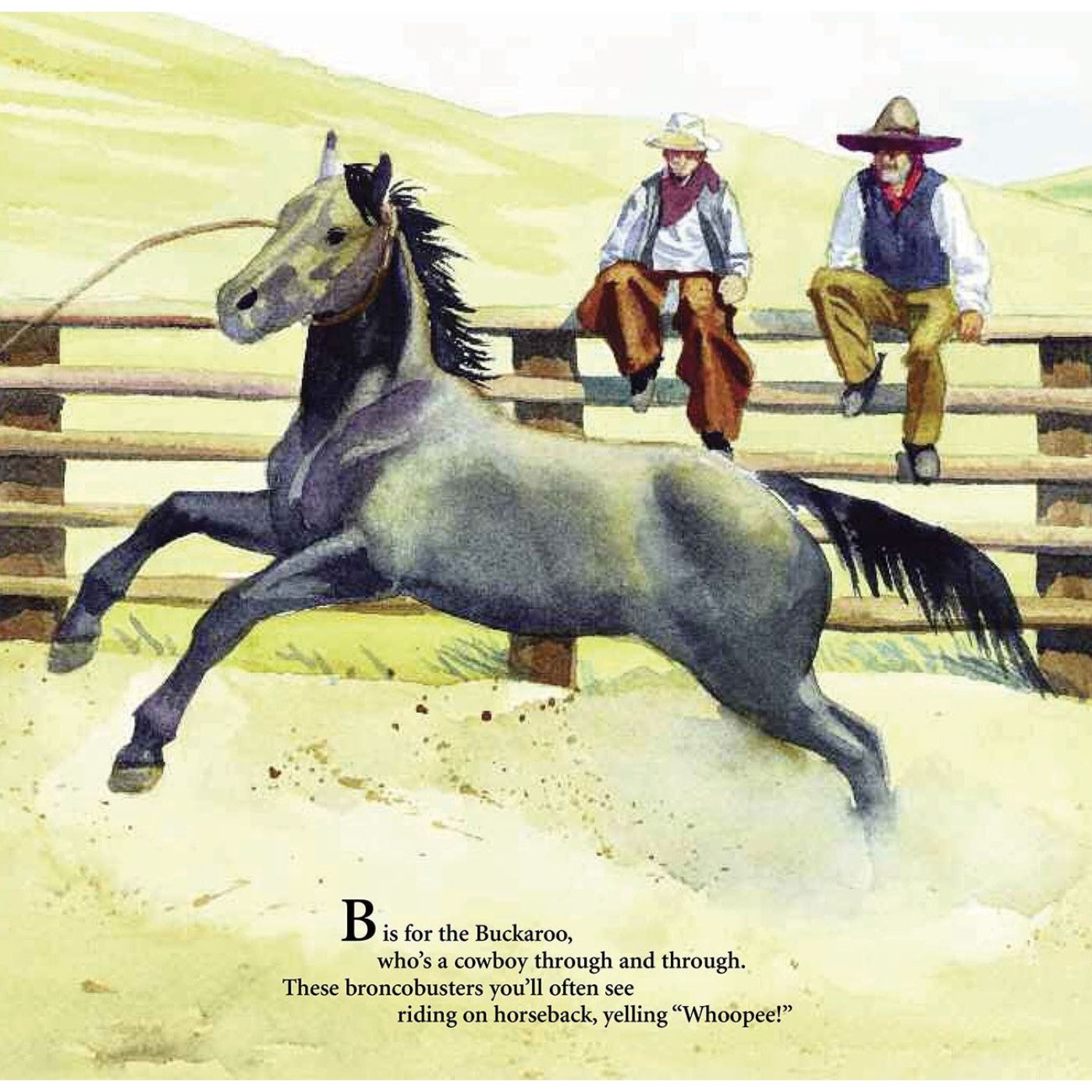 B is for Buckaroo picture book: A Cowboy Alphabet