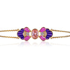 Tang Flowing Gowns Bracelet Purple Motif - Shen Yun Collections