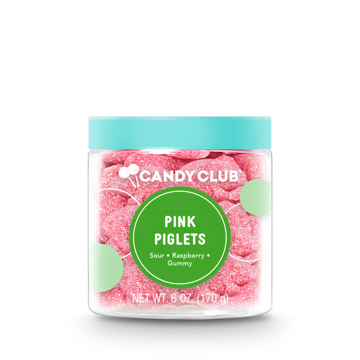 Candy Club Pink Piglets berry gummy candy