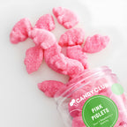 Berry flavored gummy piglets