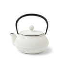 Japanese cast iron teapot gold linen hobnail 0.65L