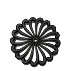 Cast Iron Trivet – Mum Black (8.25")