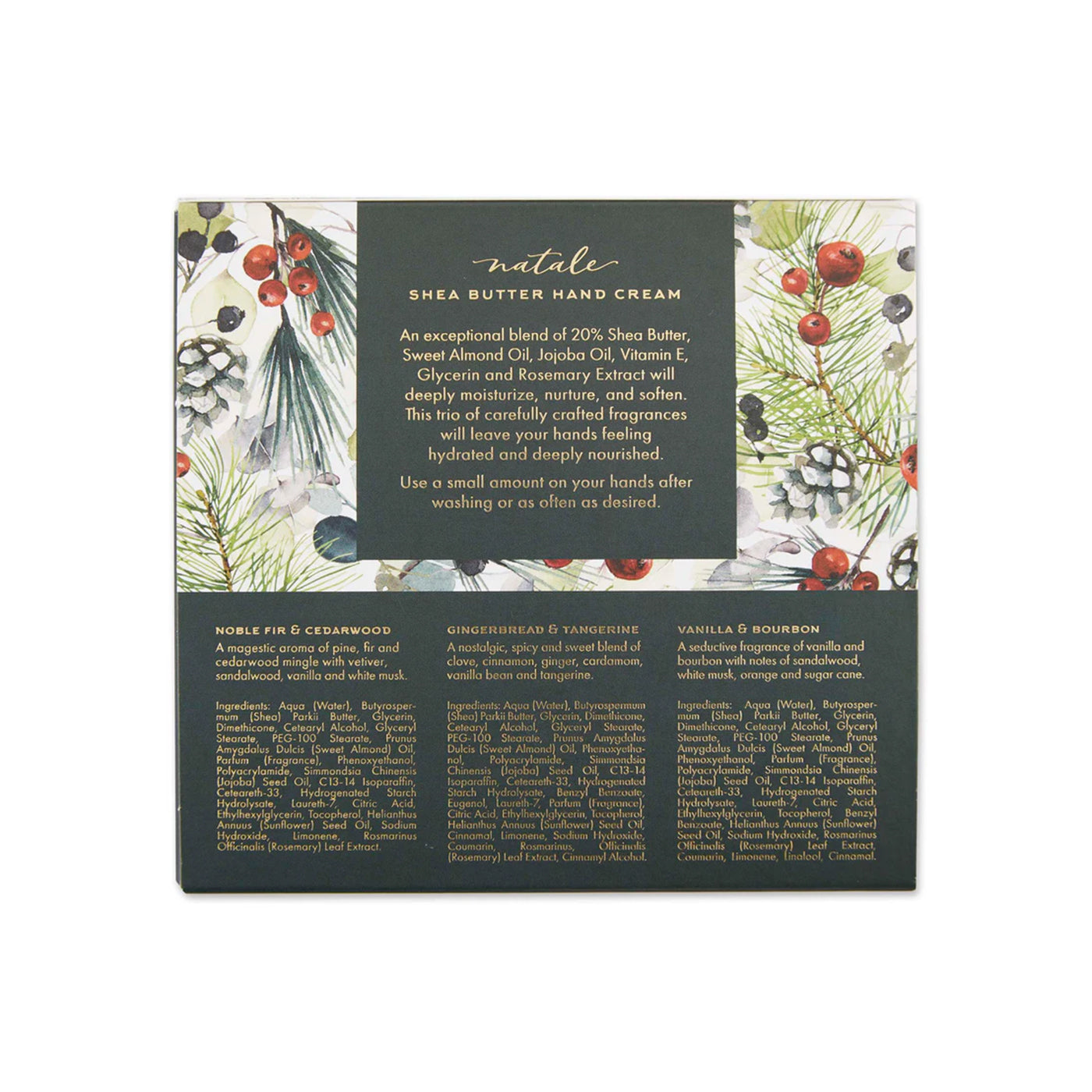 Via Mercato Natale – Gnomes Hand Cream Trio (3 x 30ml)