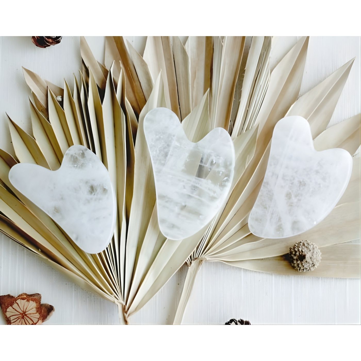 Clear Quartz Gua Sha Tool