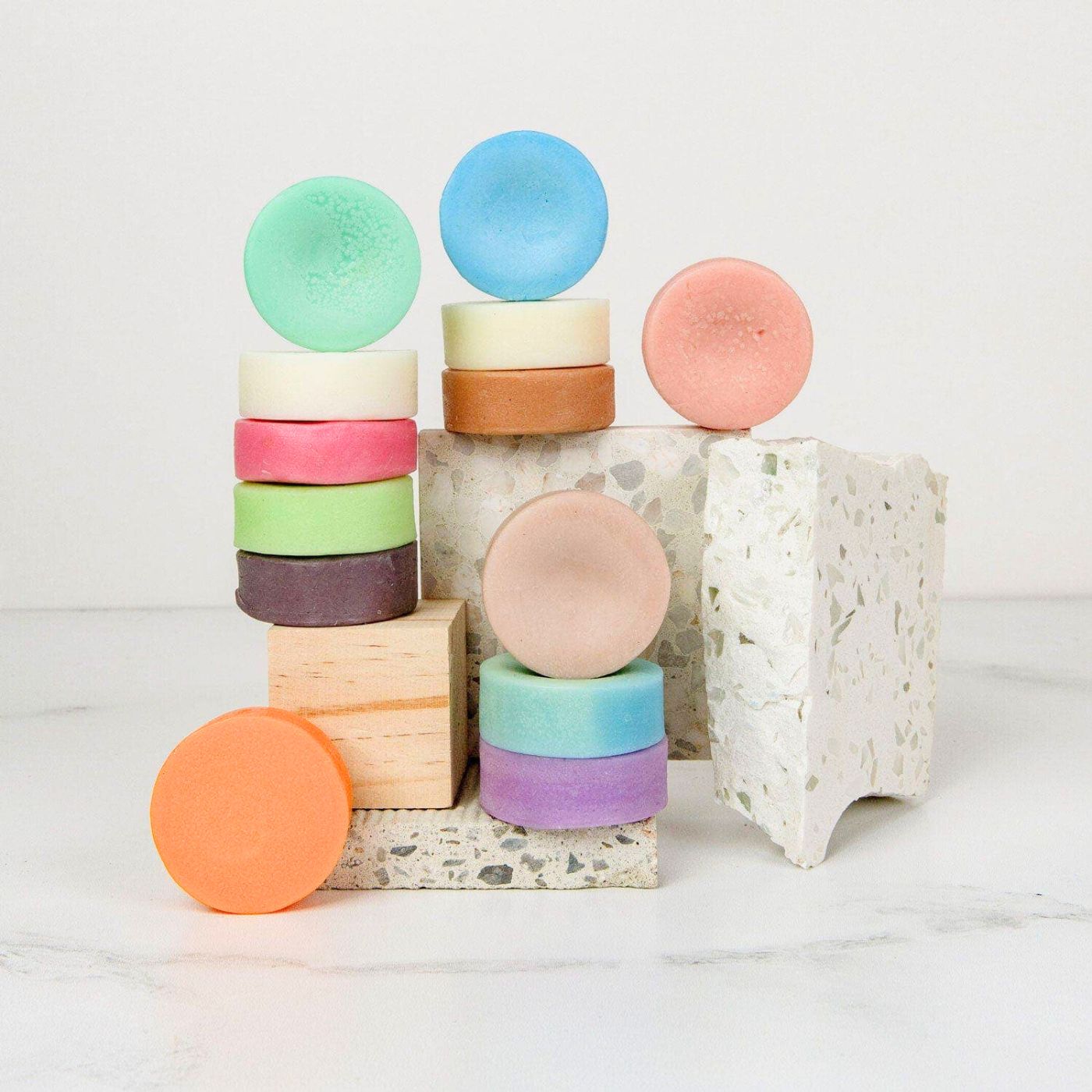 Zero waste hair conditioner bar solid and plastic free