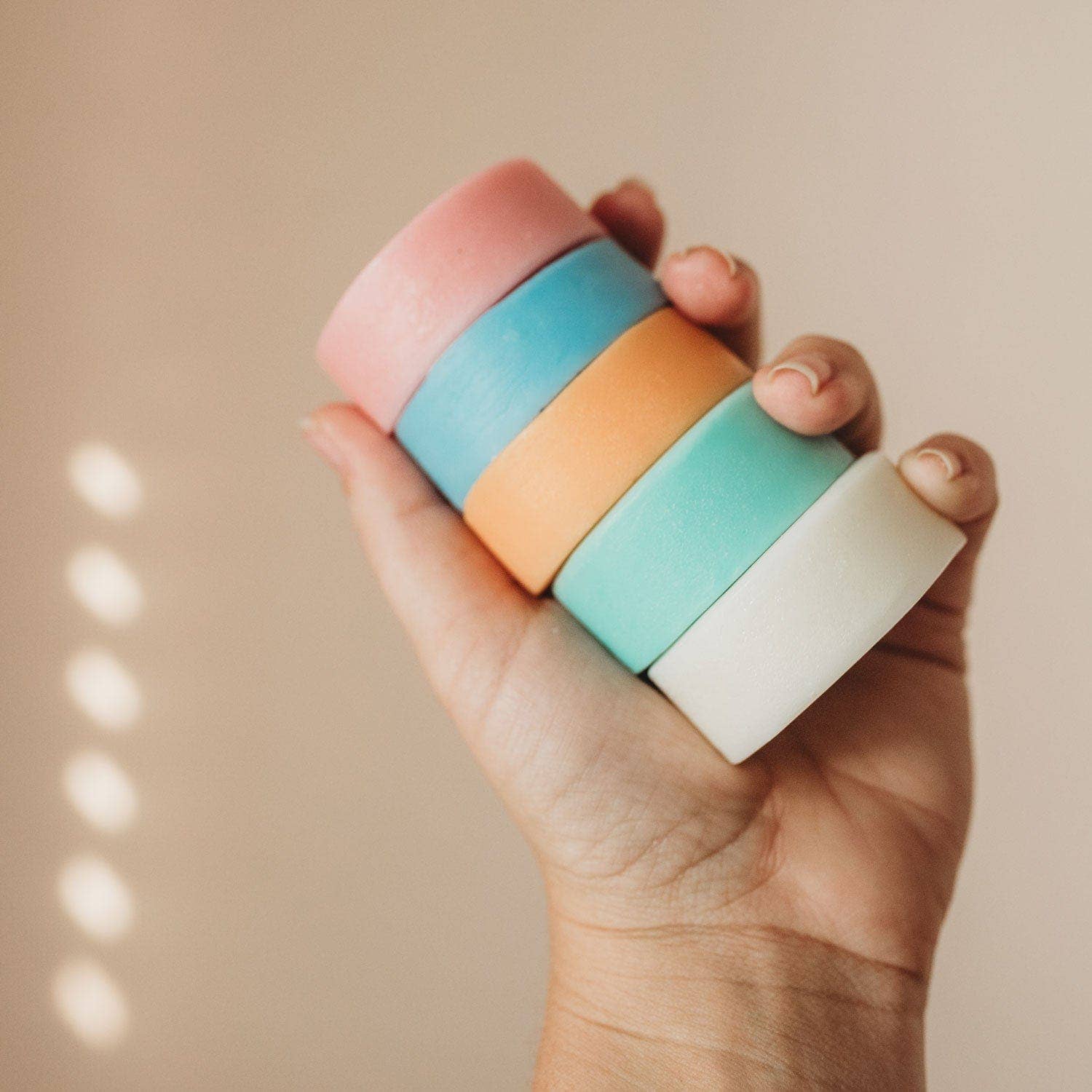 Vegan solid hair conditioner bars size