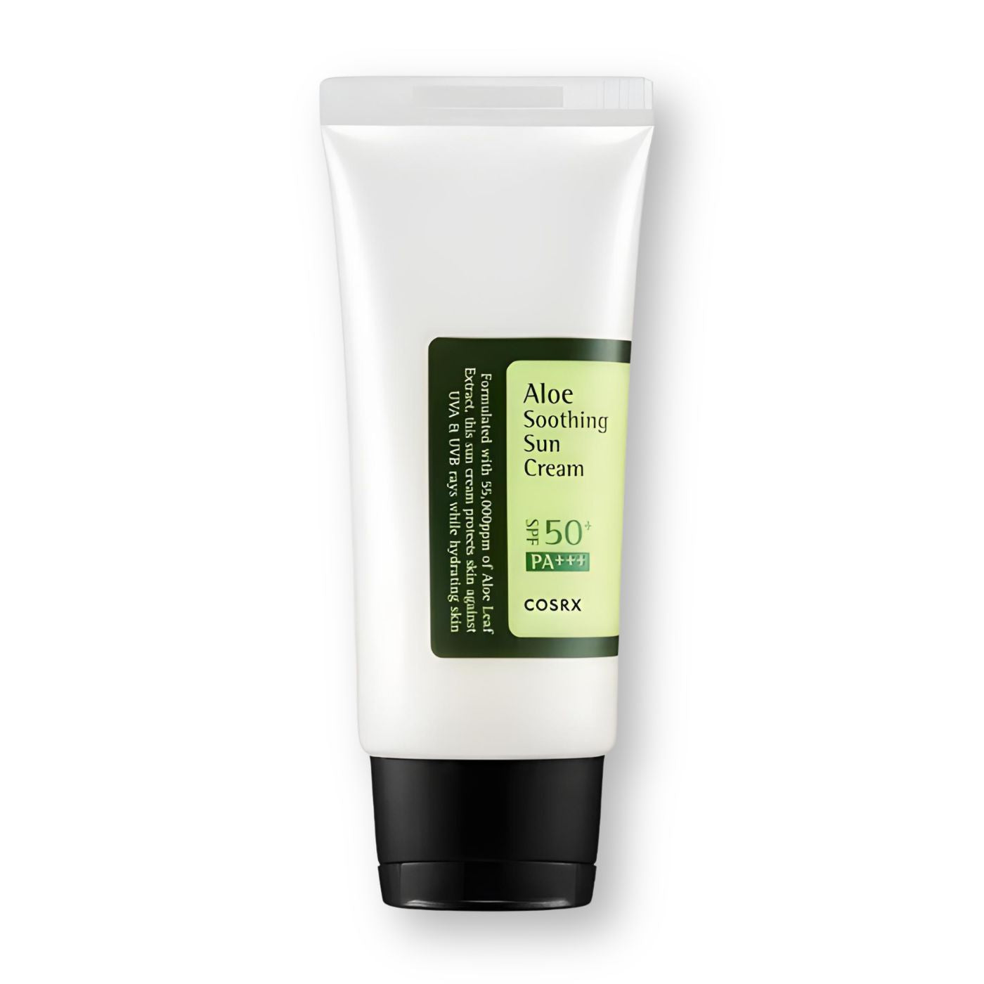 COSRX aloe soothing sun cream SPF 50 tube