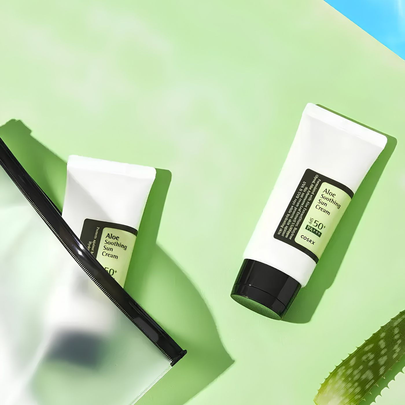 Aloe sunblock cream