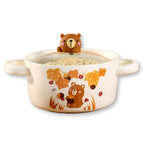 Cute Bear 30oz Bowl with Lid