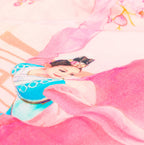 Lady of the Courtyard Long Scarf Details - Shen Yun Collections