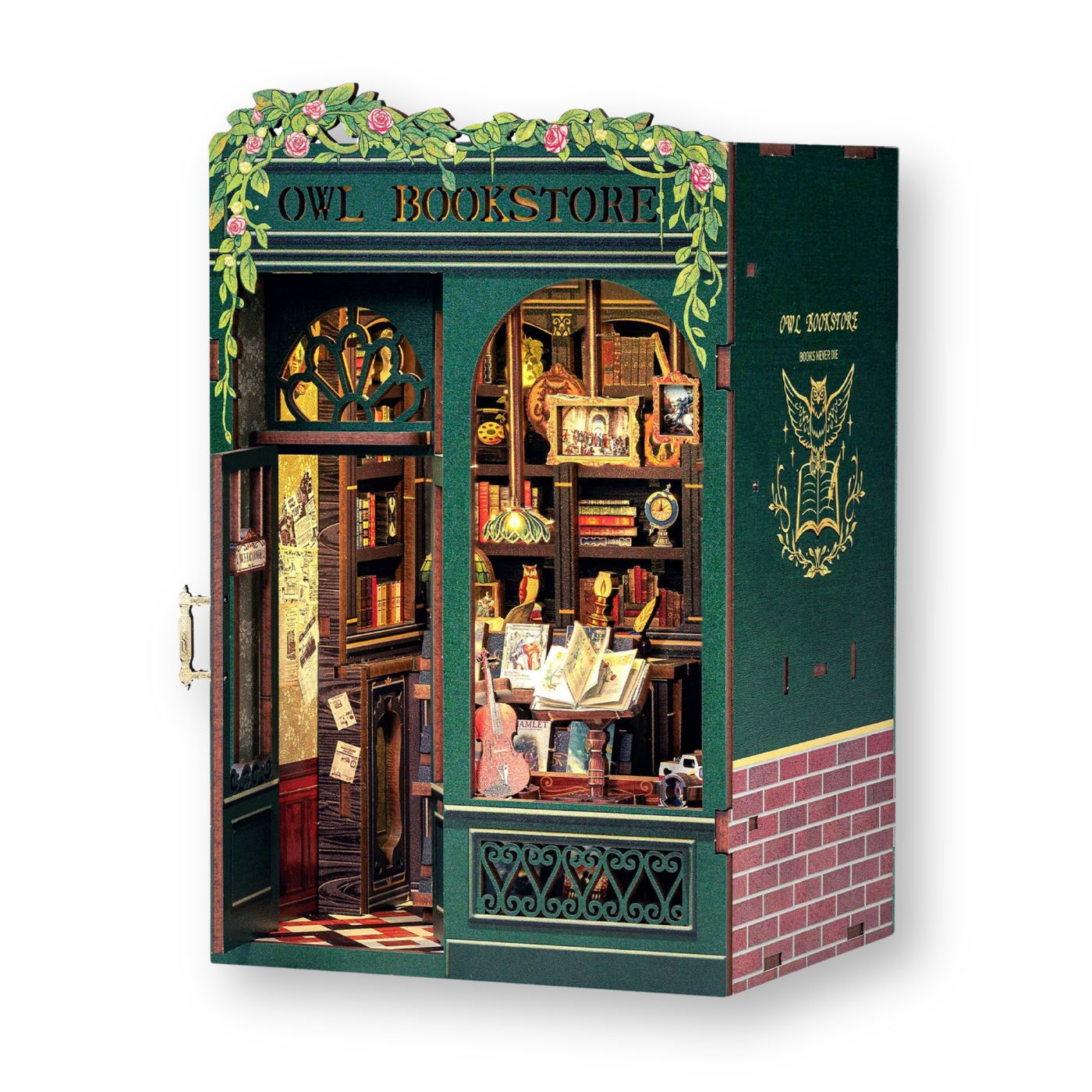 DIY Owl Bookstore book nook kit