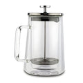 Double wall French press coffee and tea maker 600ml