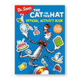 Cat in the Hat activity book with stickers