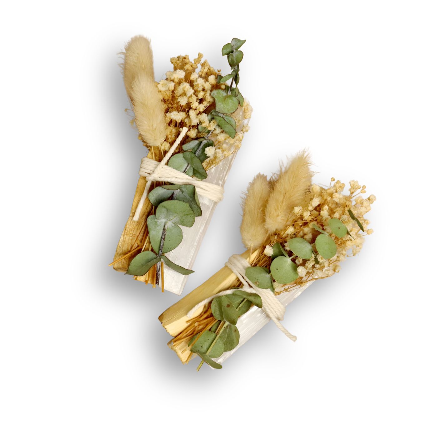 Peruvian palo santo smudge bundle with eucalyptus