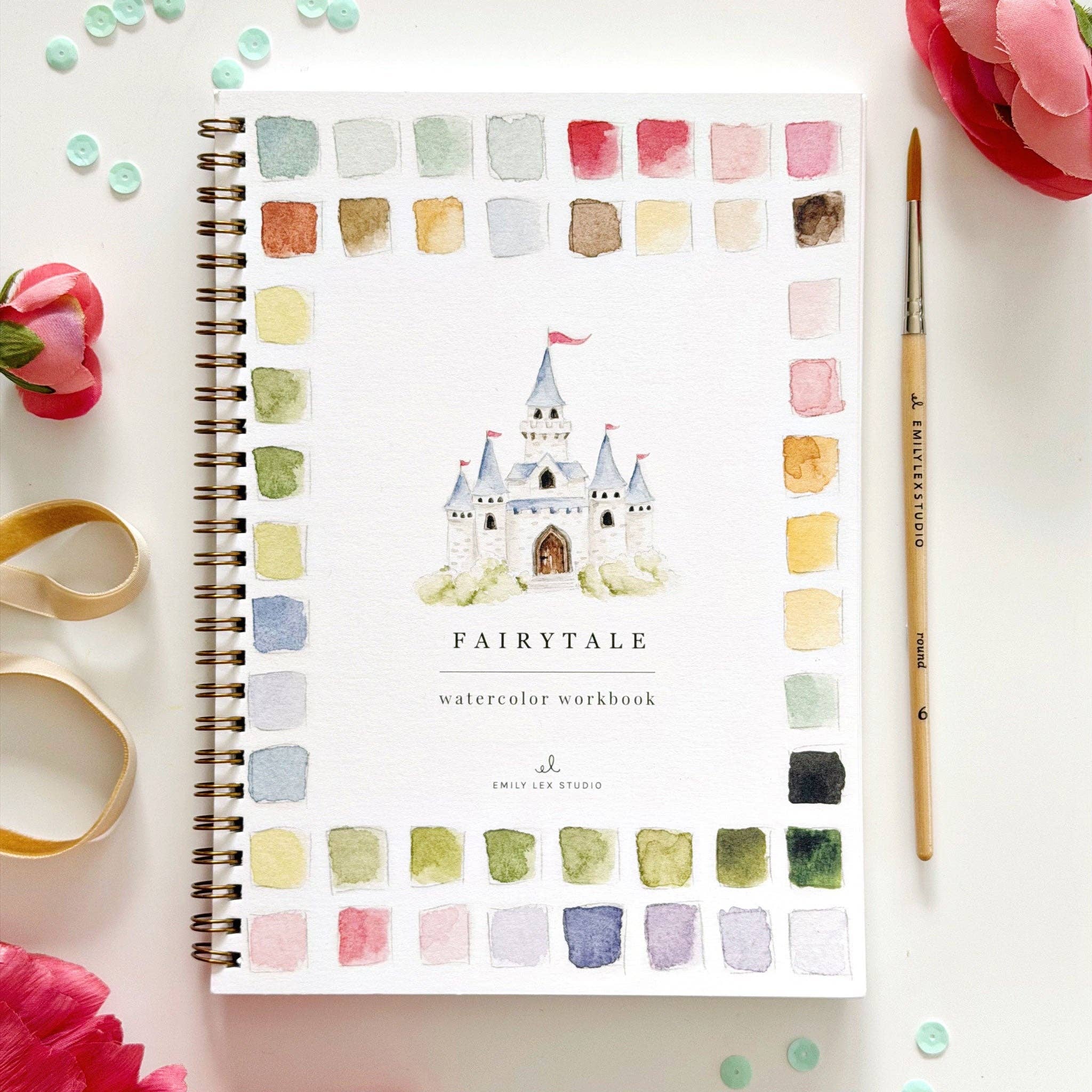 Fairytale-inspired illustrations ready to paint