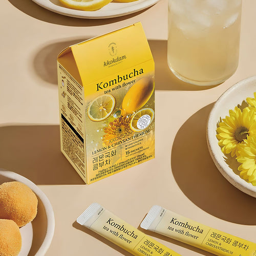 Lemon flower kombucha powder made in Korea