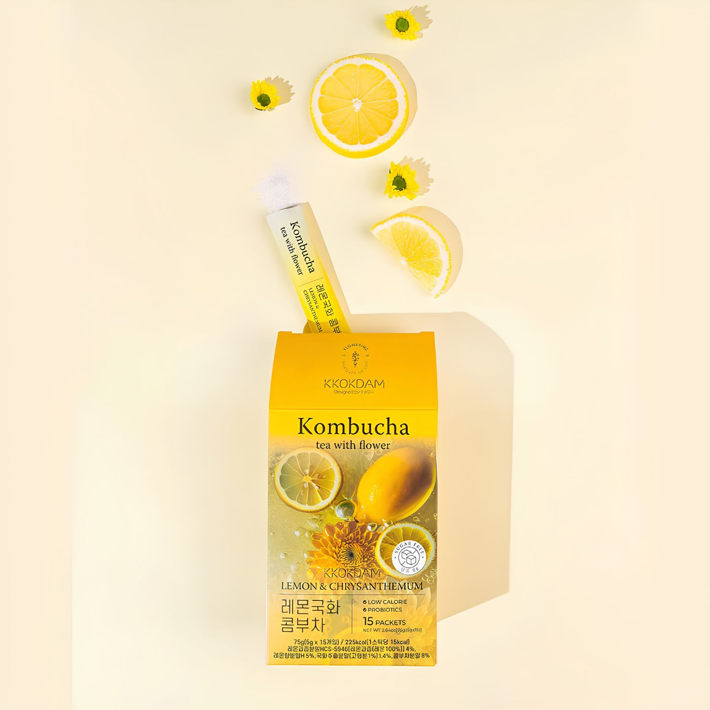 KKOKDAM flower kombucha 15 sachets