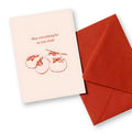 Four Persimmons 柿柿如意 Greeting Card