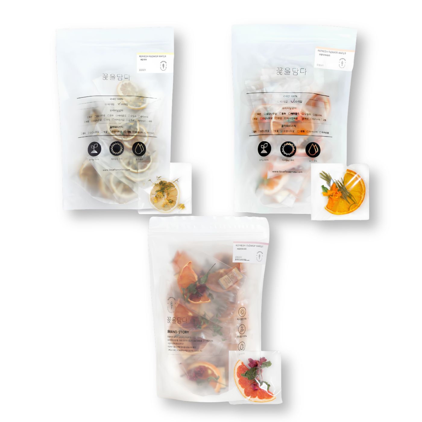 KKOKDAM fruit and flower tea pouch