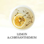 Lemon chrysanthemum flower tea
