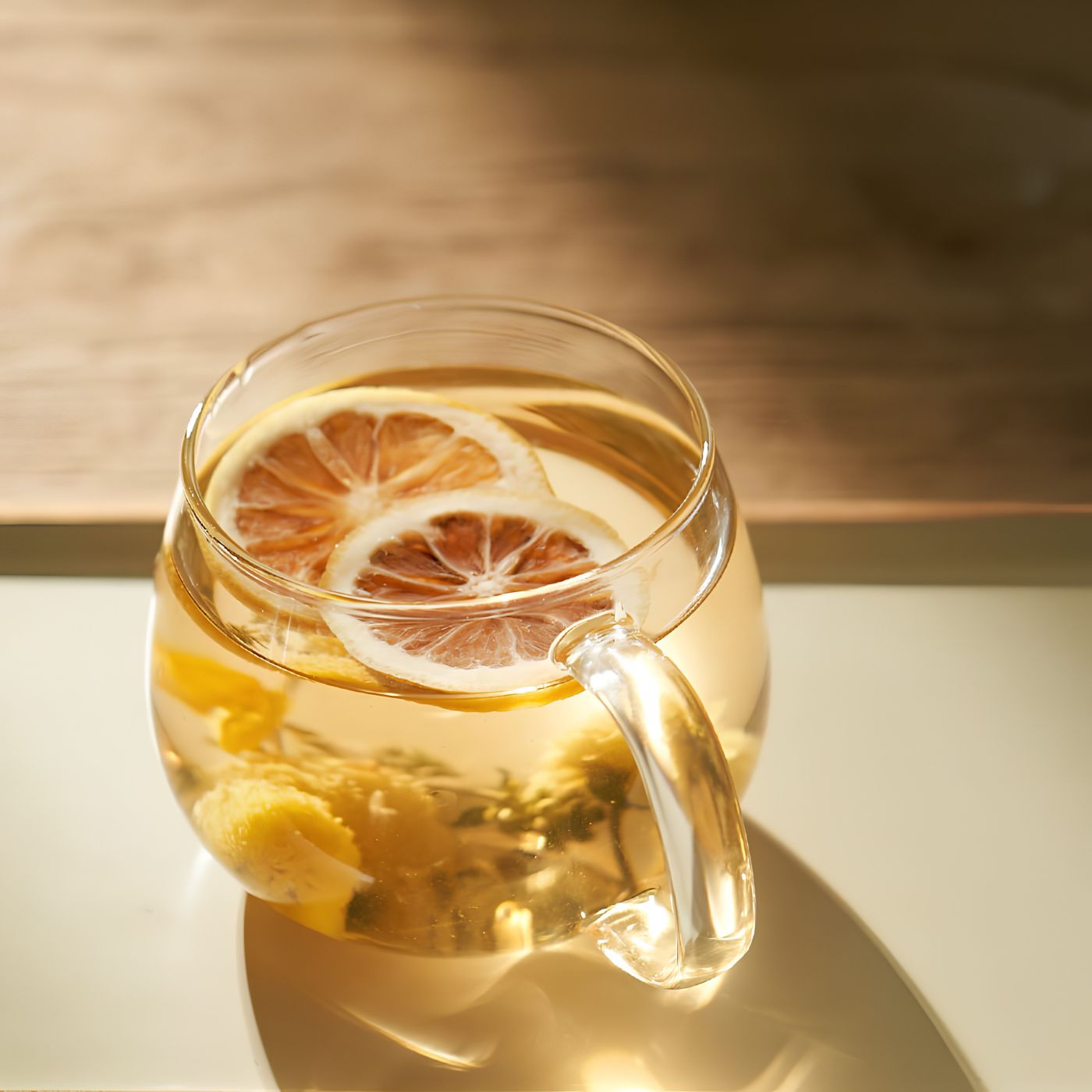Handmade Korean flower tea