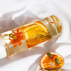 Orange marigold rosemary tea