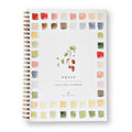 Fruit watercolor workbook front cover