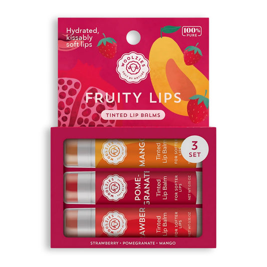 Fruity Lips Tinted Lip Balm Set of 3
