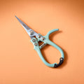 Modern gardening shears with ergonomic handle sage