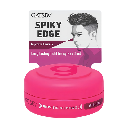 Gatsby Moving Rubber Spiky Edge Hair Styling Wax - Spiky Edge 2.8oz