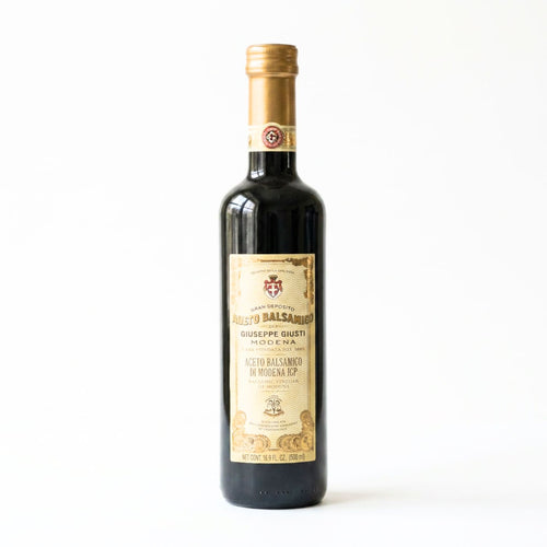 Giuseppe Giusti balsamic vinegar glass bottle