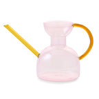 Modern watering can with long spout pink