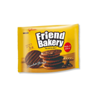 Glico Friend Bakery chocolate coated biscuits yellow snack pack