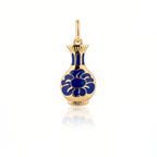 Porcelain Grace Charm Gold