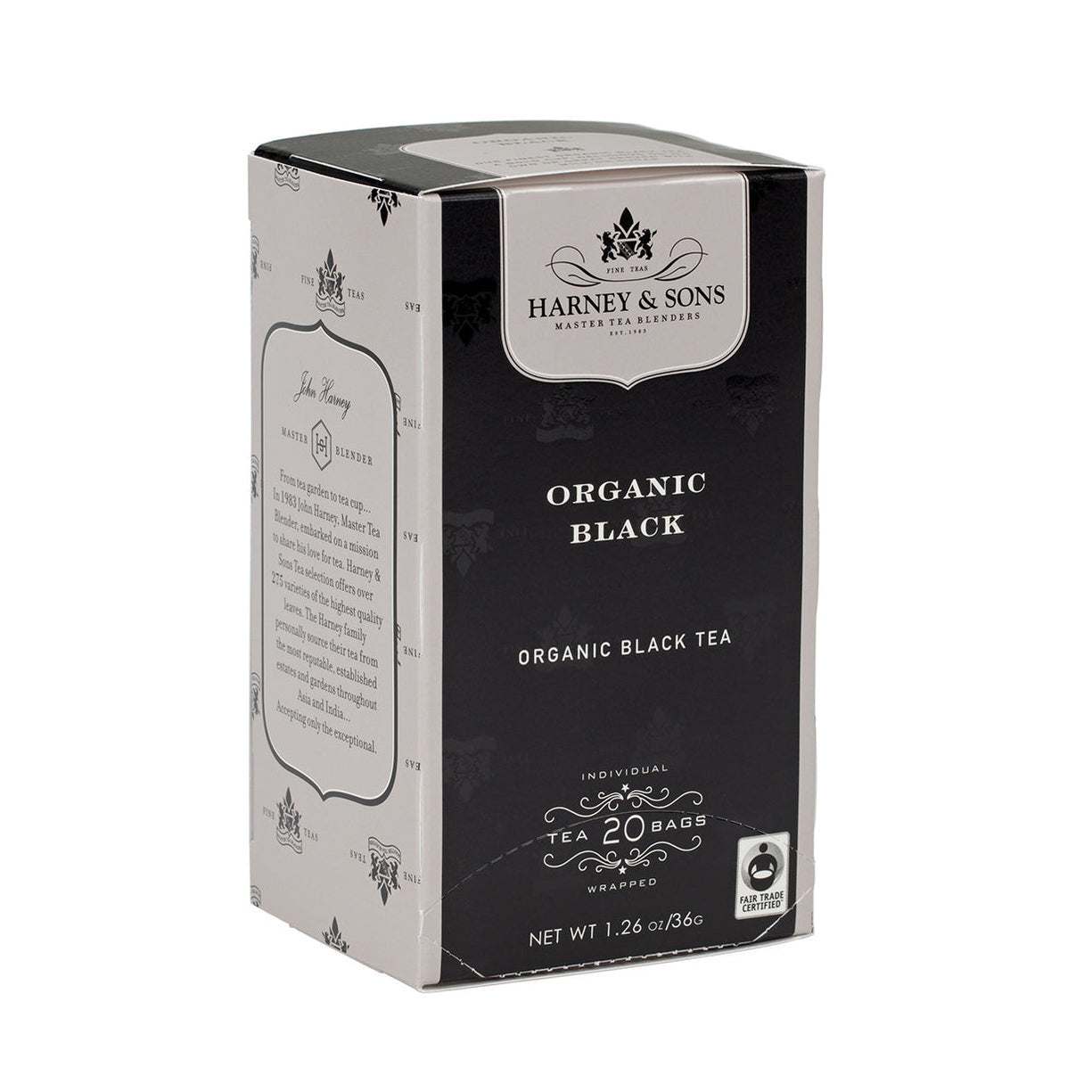 H&S Premium Organic Black Teabags