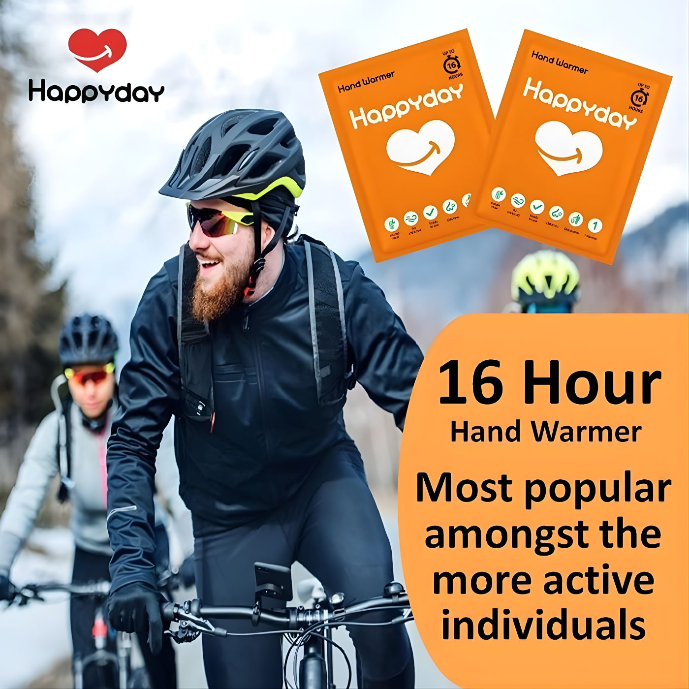 HappyDay Hand Warmer / Single use 16 hours