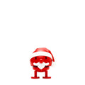 Hoptimist Santa Claus Bumble S - Red