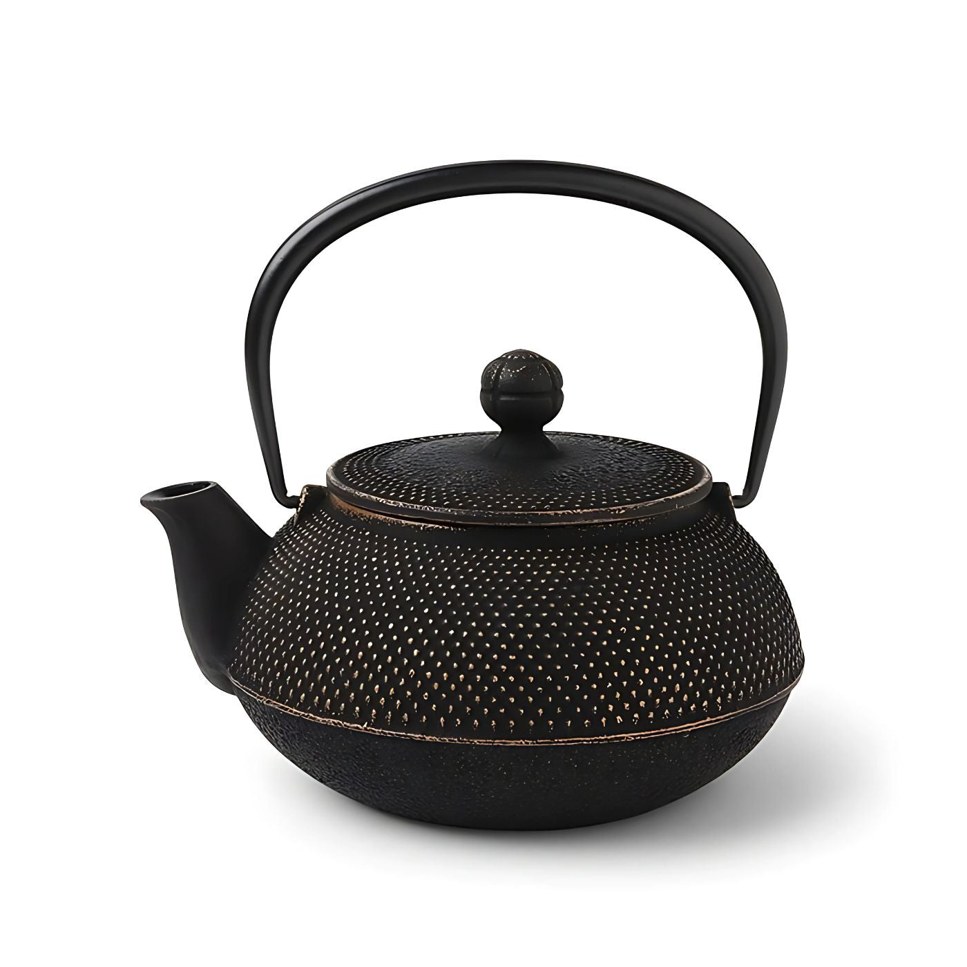 Iwachu Black Hobnail Cast Iron Teapot – Japanese Tetsubin 0.65L (22 oz)