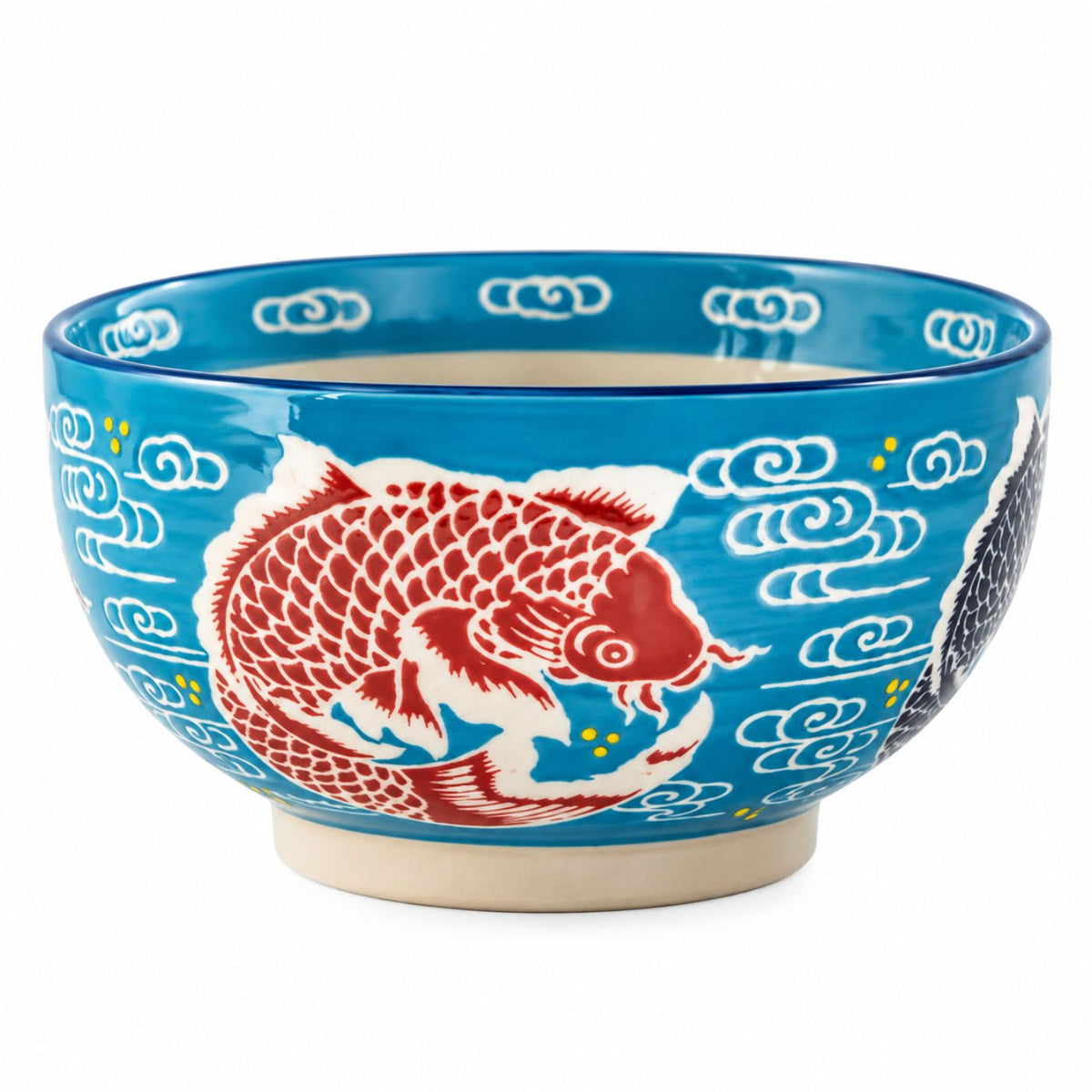 Japanese-inspired koi ramen bowl gift set