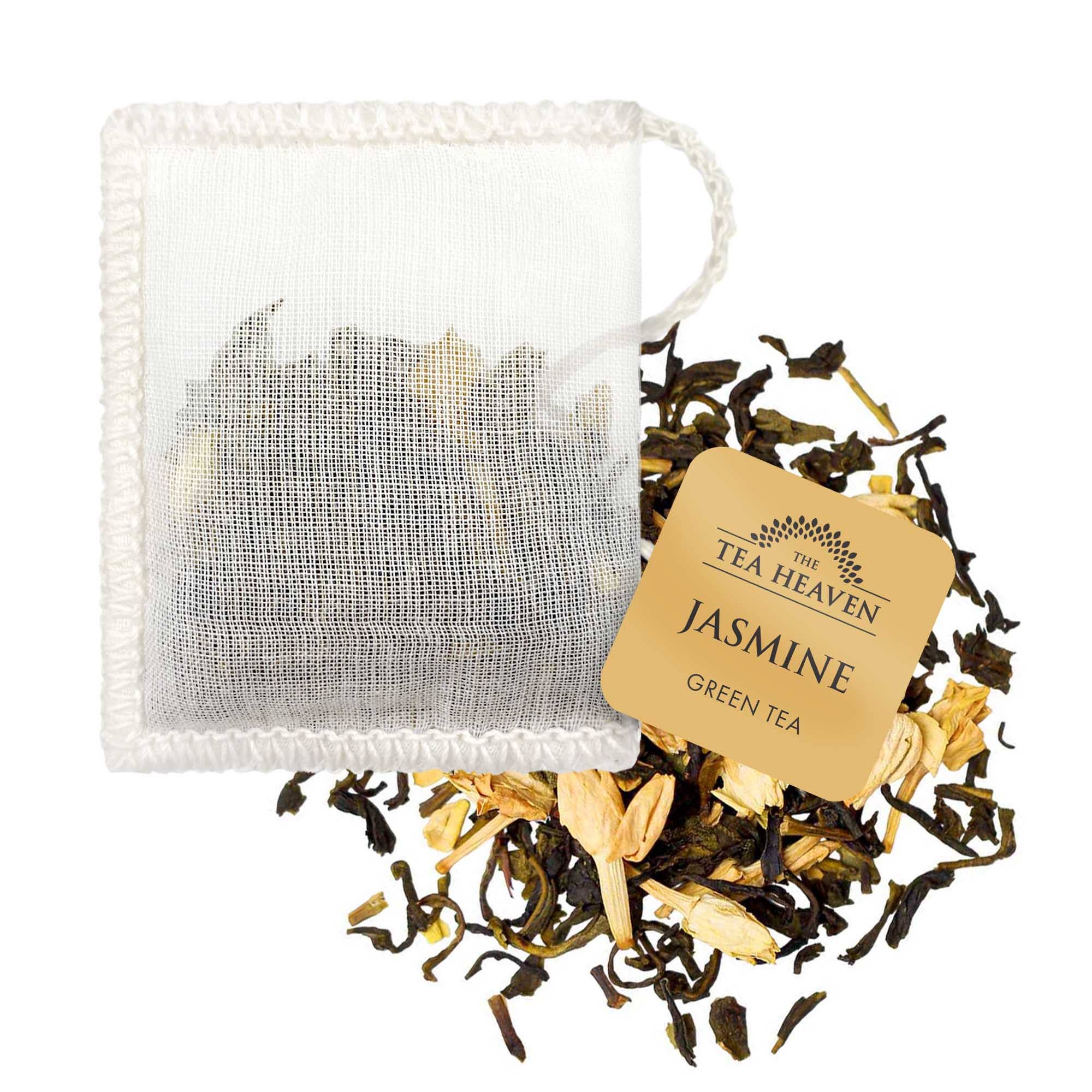 Floral jasmine green tea