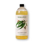 Natural laundry detergent mandarin peppermint bottle